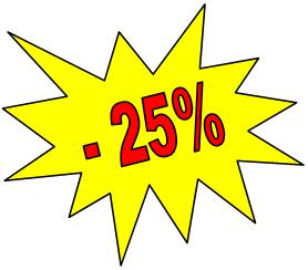 25 % 25 %